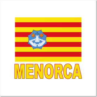 The Pride of Menorca - Menorcan Flag Design Posters and Art